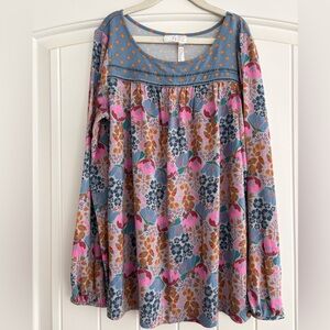 Matilda Jane Make Believe Wonderment Floral Top